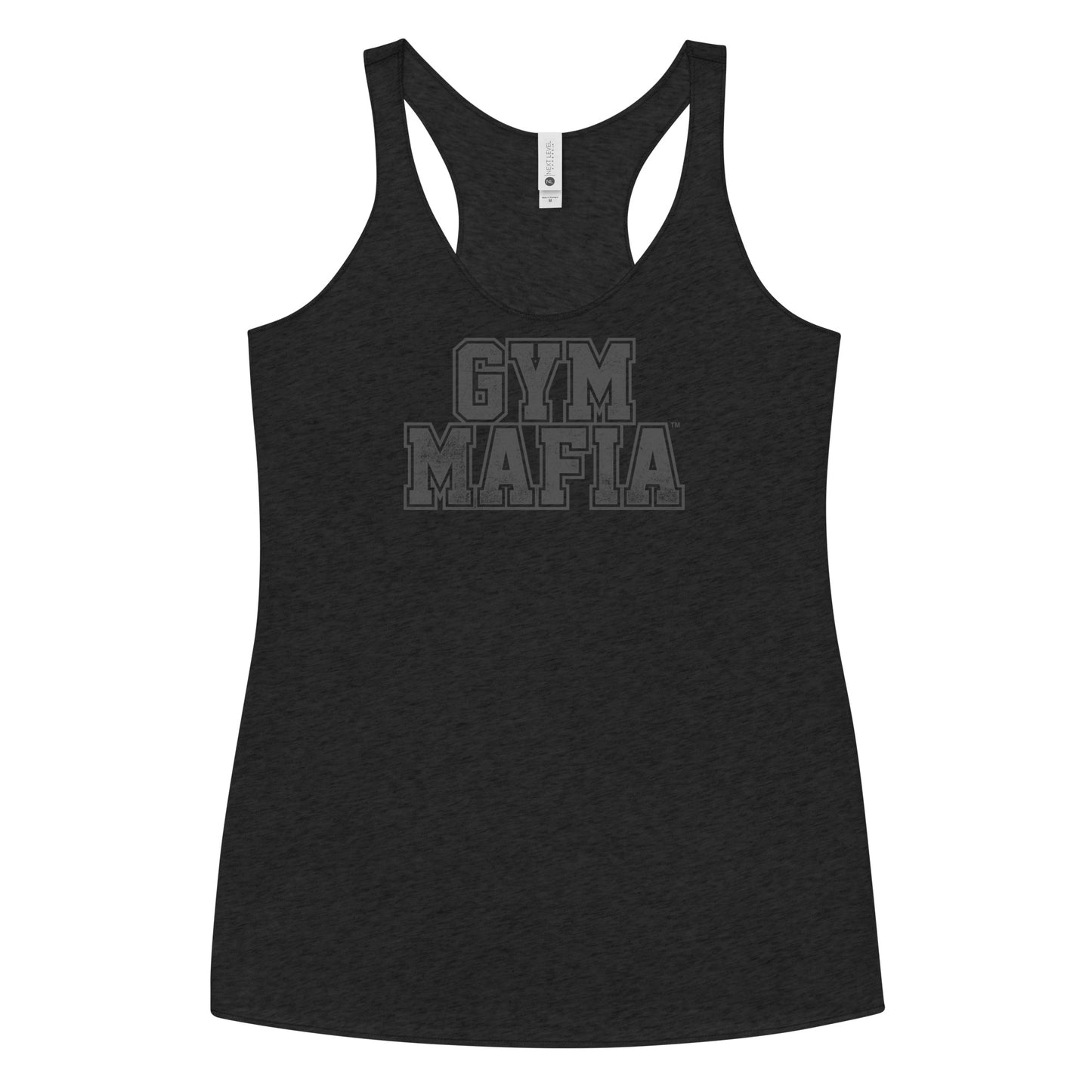 Women's Blacked Out Gym Mafia™ Racerback Tank