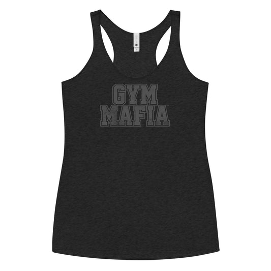 Women's Blacked Out Gym Mafia™ Racerback Tank