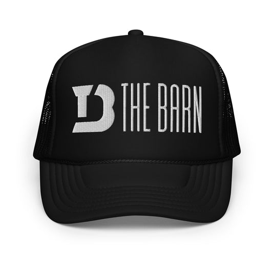 The Barn Foam Trucker Hat - White Text