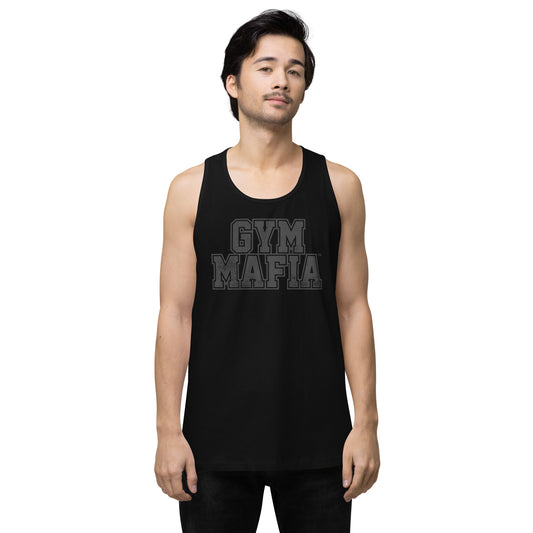 Men’s Blacked Out GYM MAFIA™ Relaxed Tank