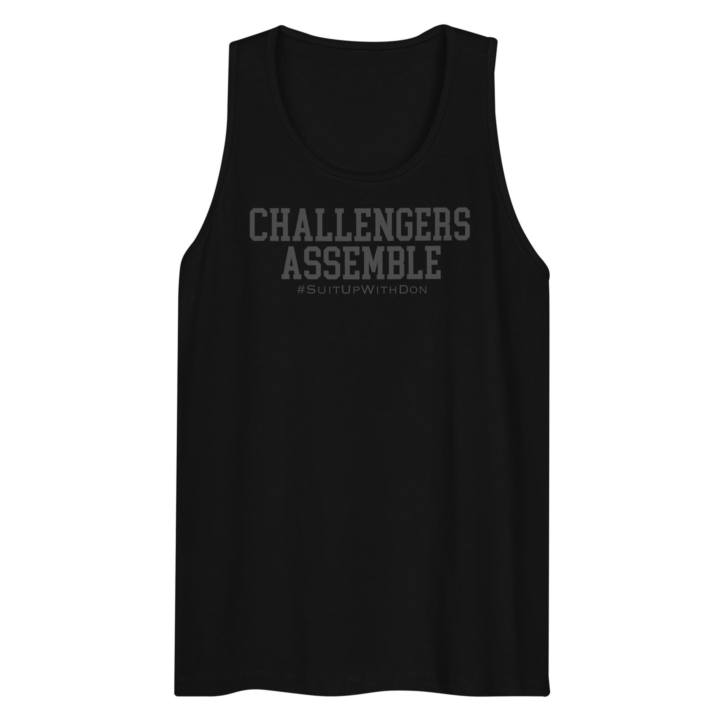 Men’s Blacked Out Challengers Assemble Relaxed Tank