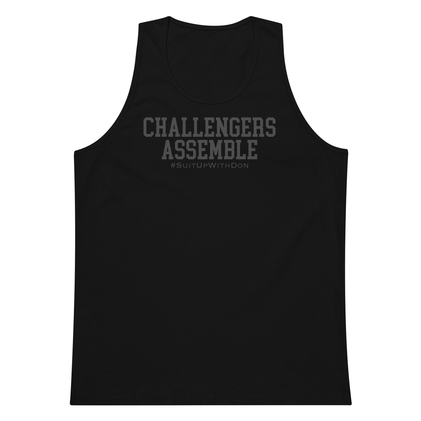 Men’s Blacked Out Challengers Assemble Relaxed Tank