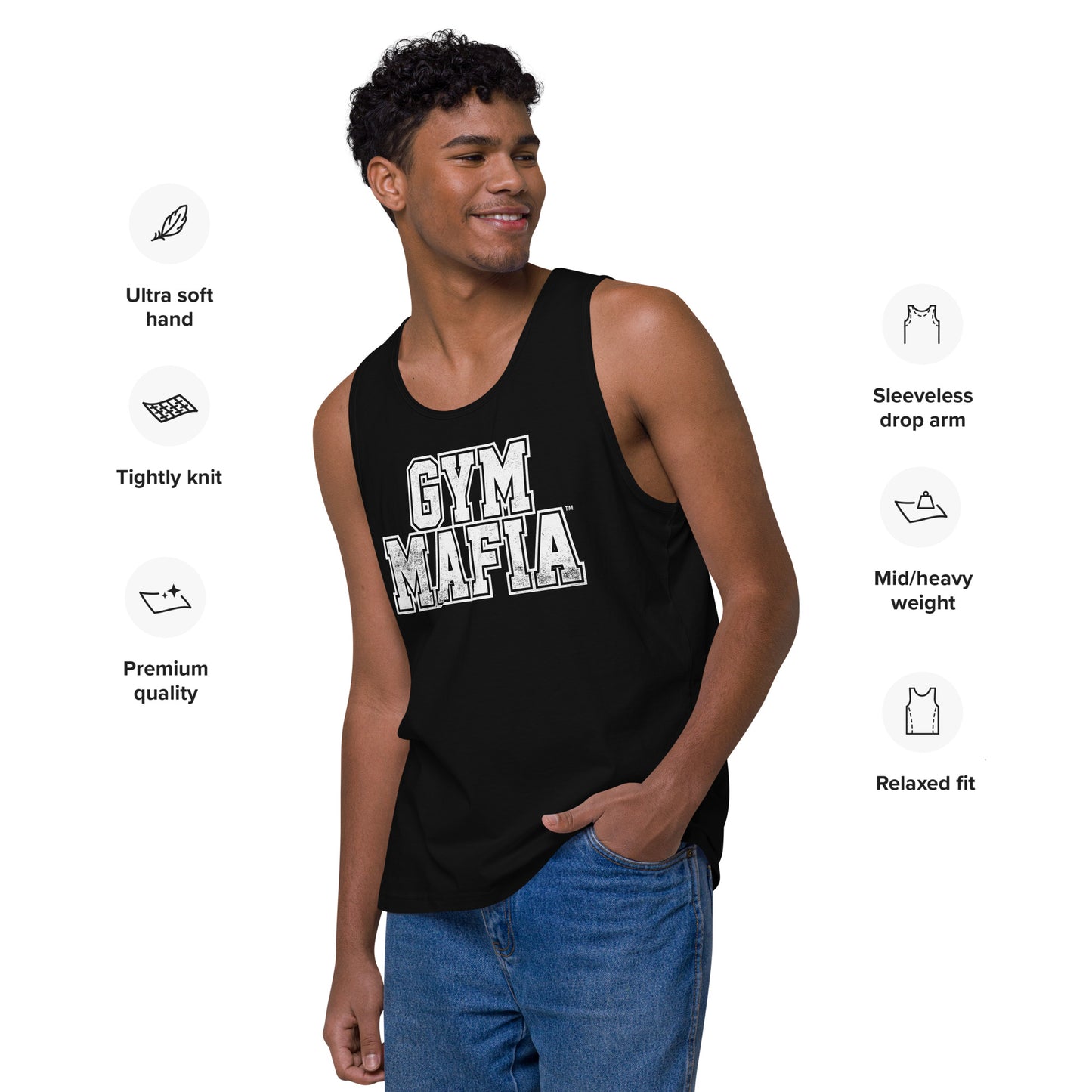 Men’s GYM MAFIA™ Relaxed Tank