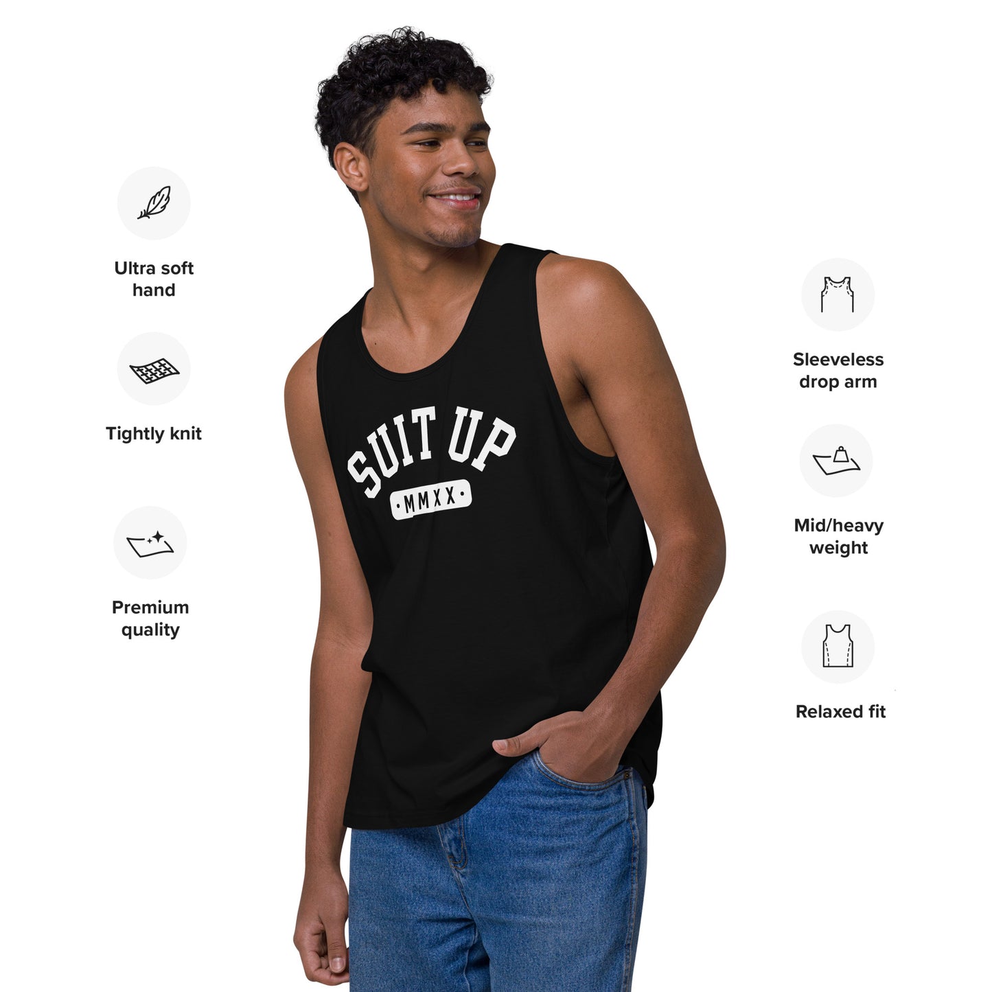 Men’s Suit Up Relaxed Tank