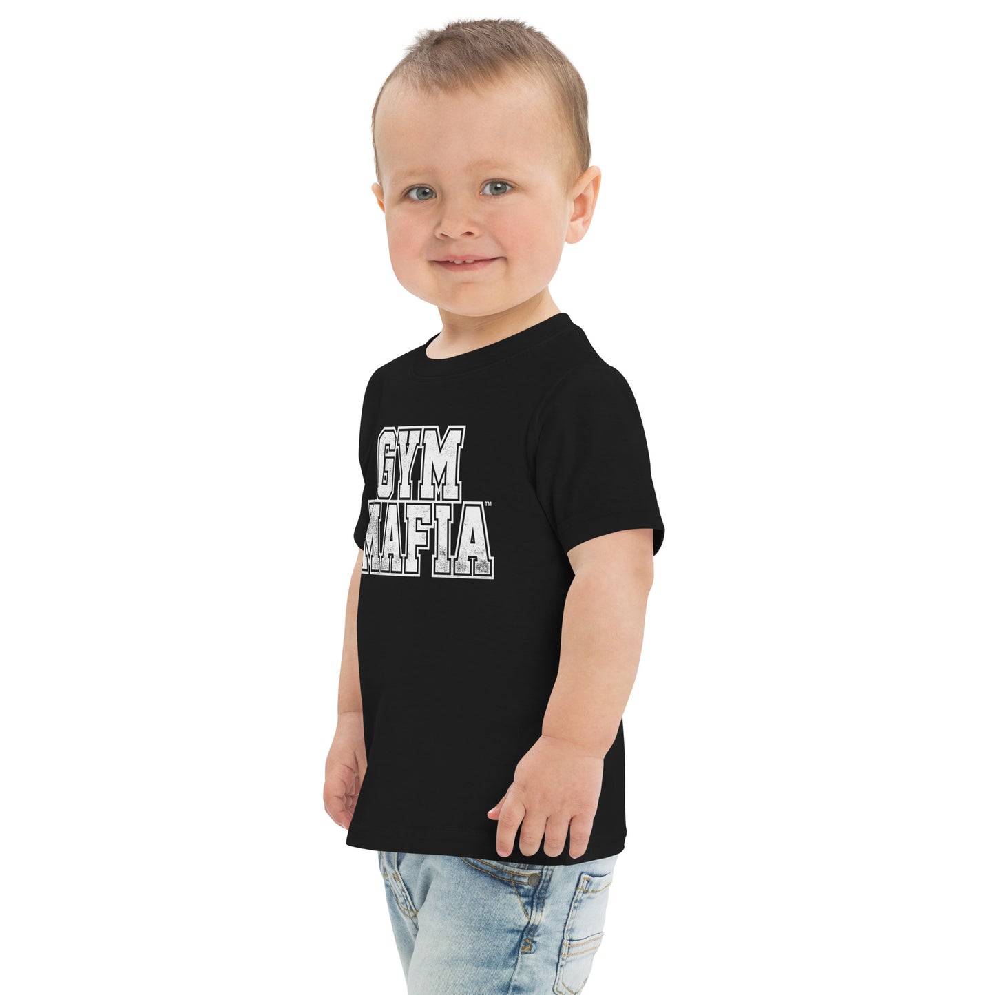 Toddler GYM MAFIA T-Shirt w/ White Graphic