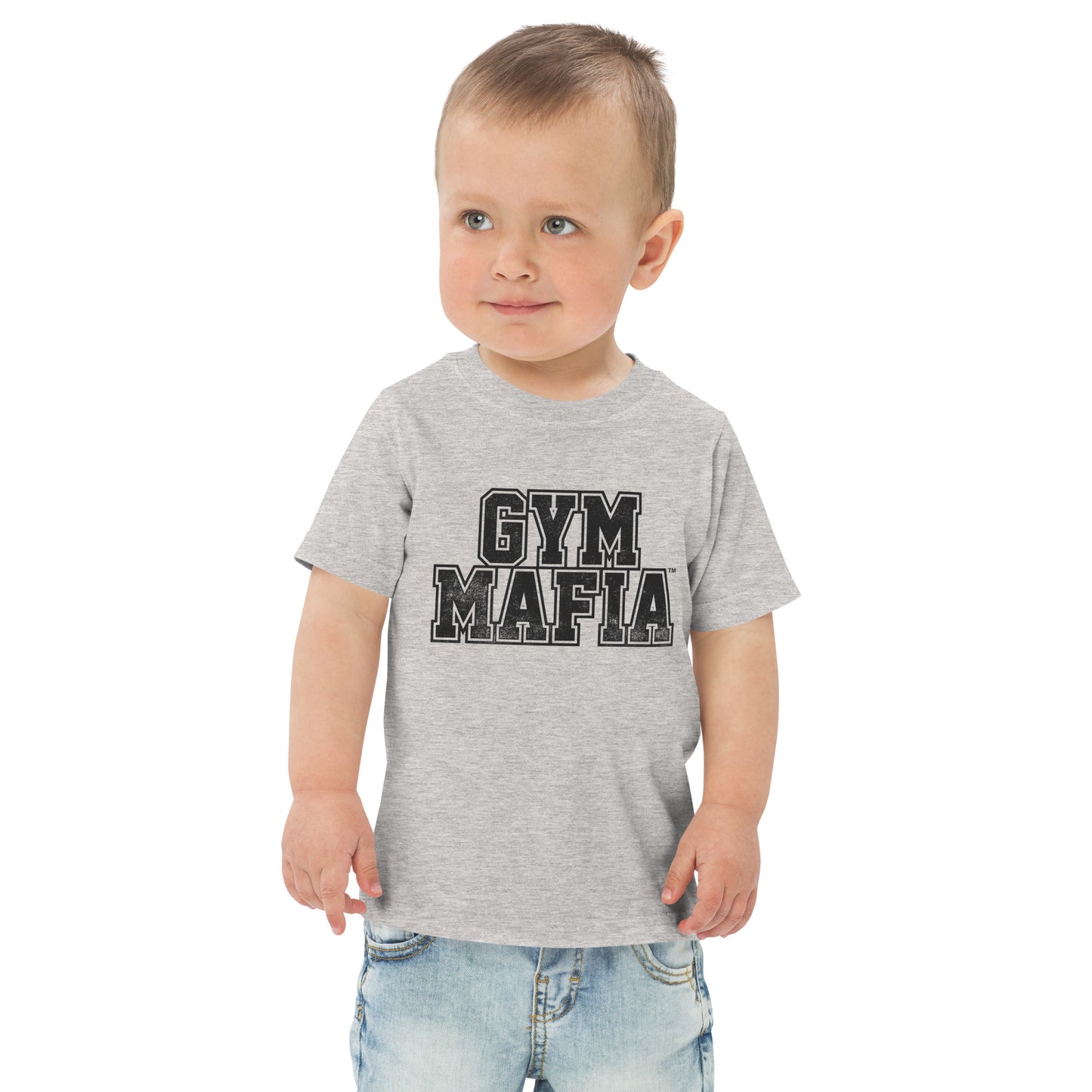 Toddler GYM MAFIA T-Shirt w/ Black Graphic