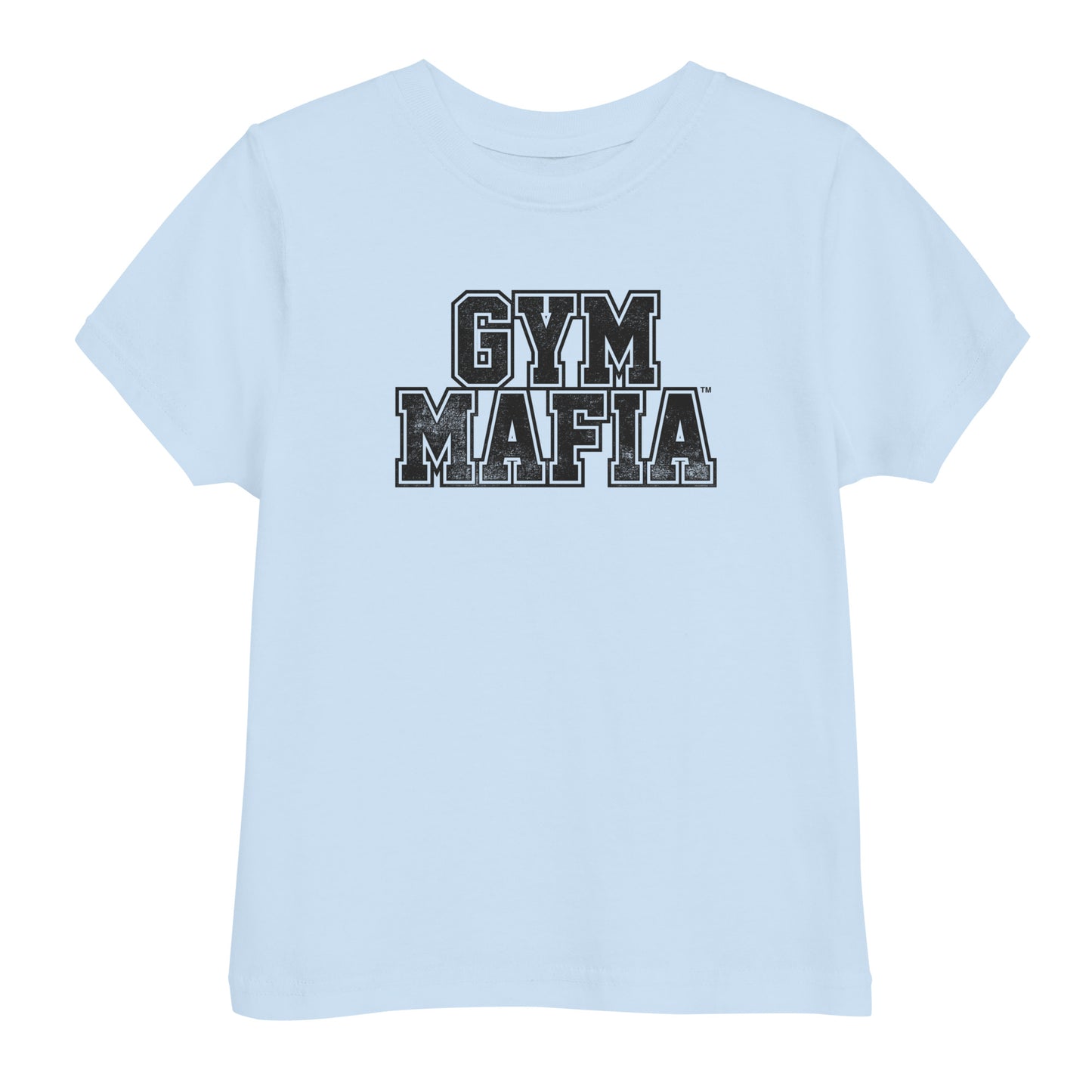 Toddler GYM MAFIA T-Shirt w/ Black Graphic