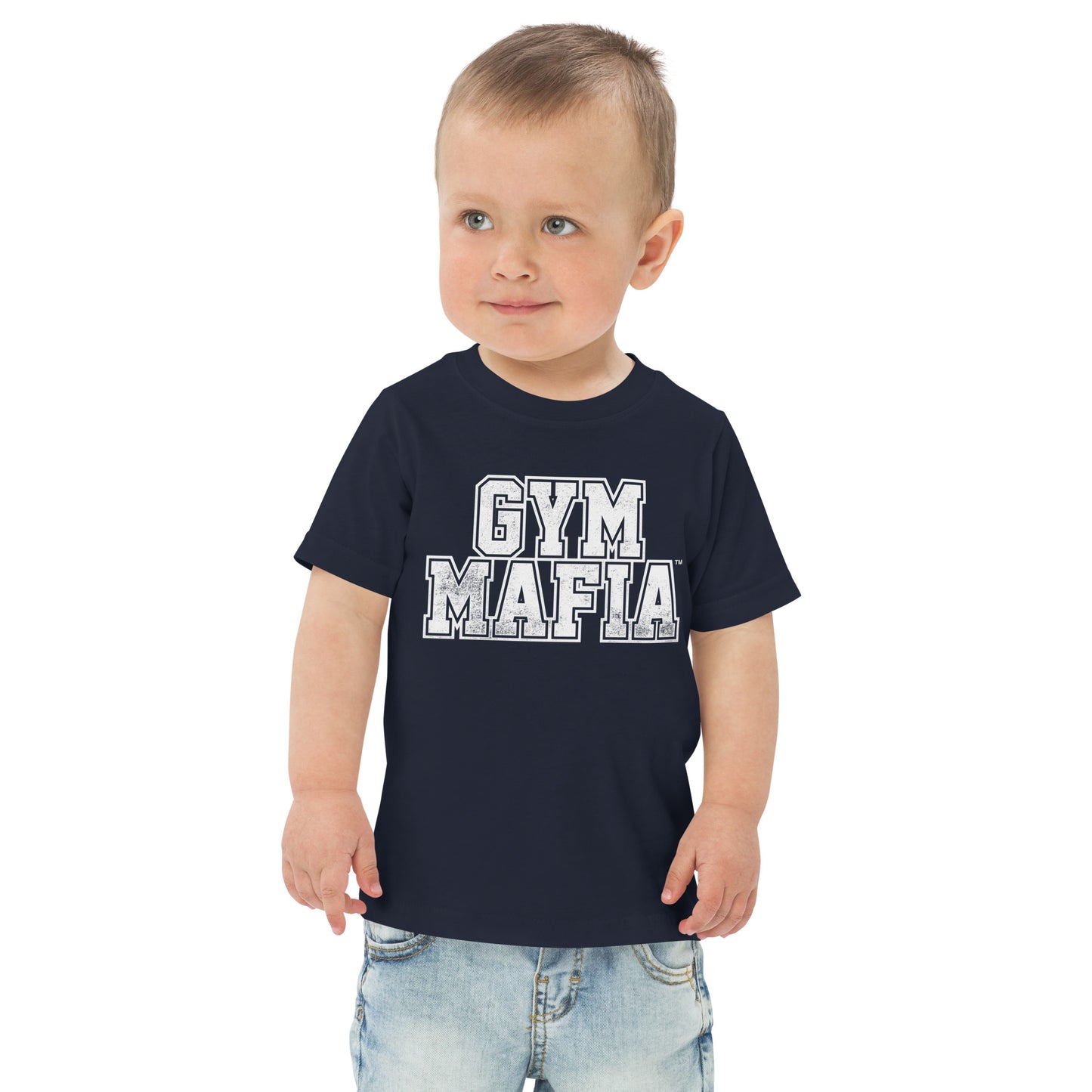 Toddler GYM MAFIA T-Shirt w/ White Graphic