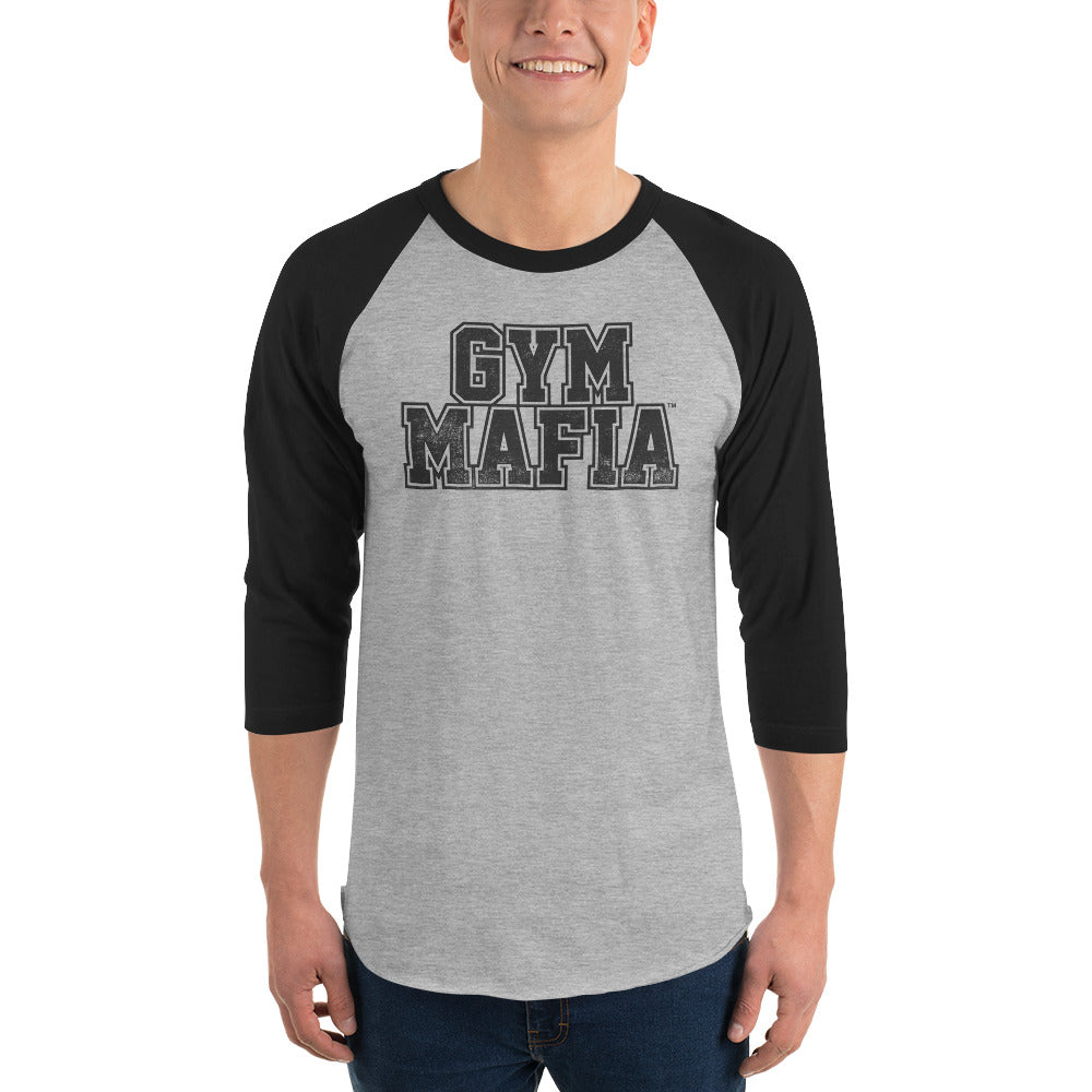 GYM MAFIA™ 3/4 Sleeve Raglan Shirt