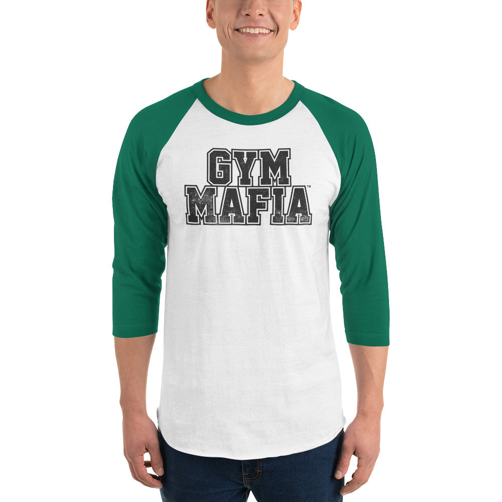 GYM MAFIA™ 3/4 Sleeve Raglan Shirt