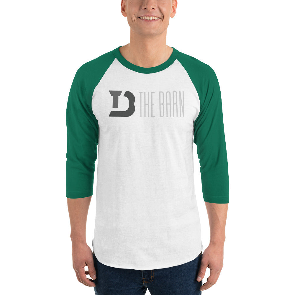 The Barn Logo 3/4 Sleeve Raglan Shirt