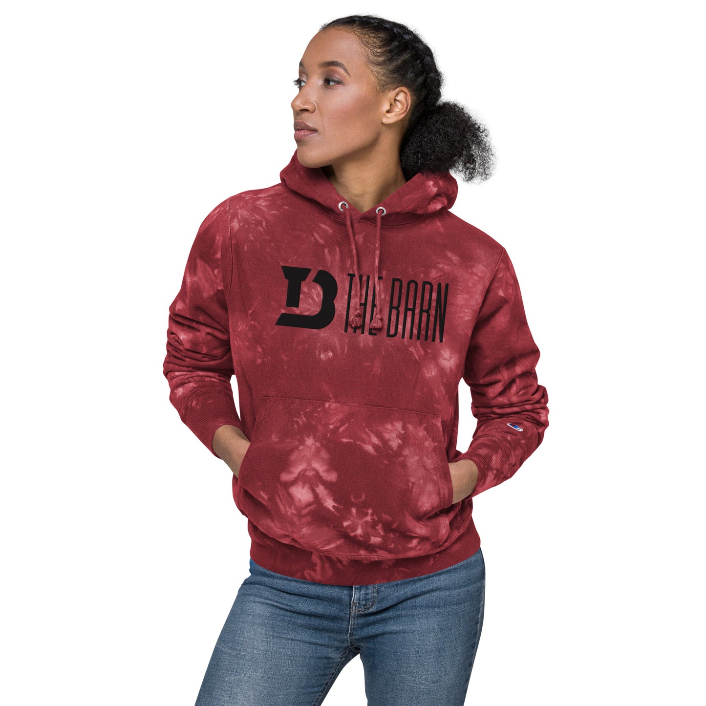 The Barn Unisex Tie-Dye Hoodie