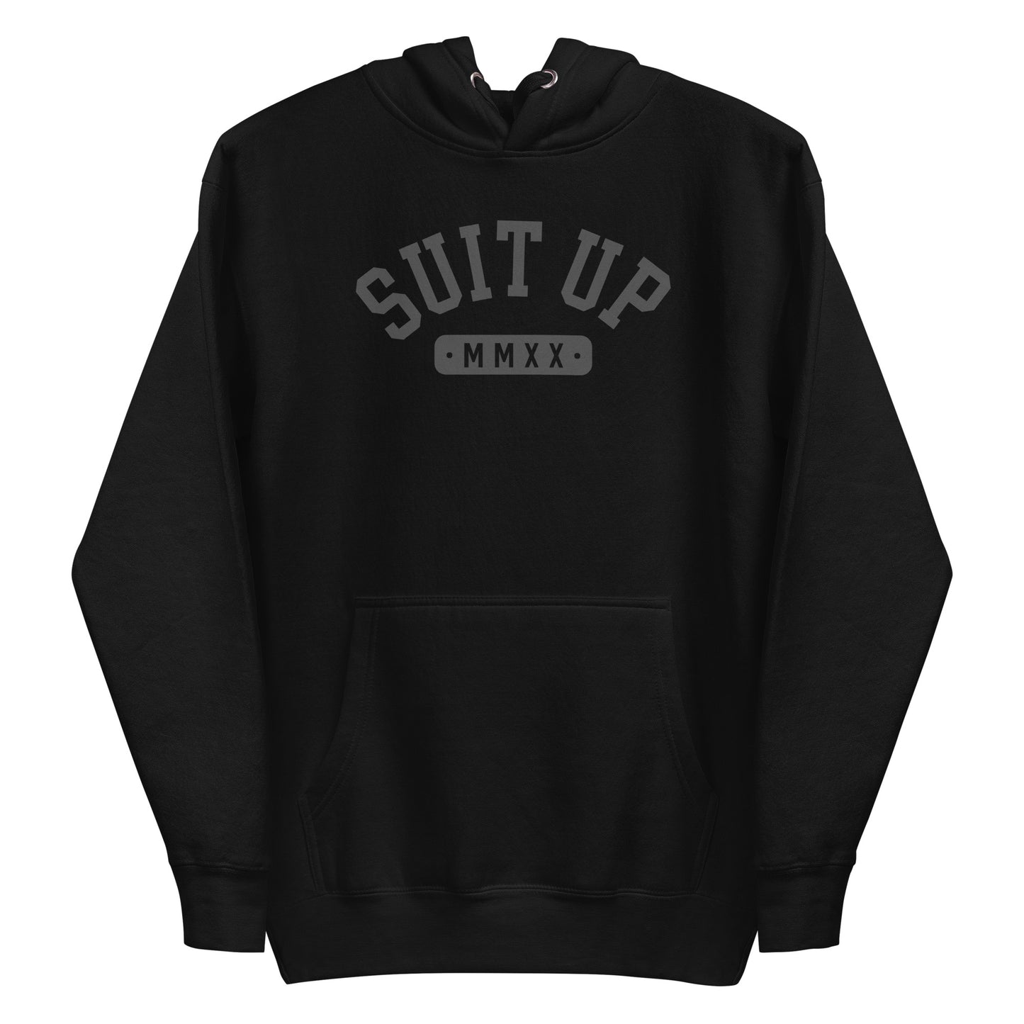 Blacked Out Suit Up Unisex Hoodie