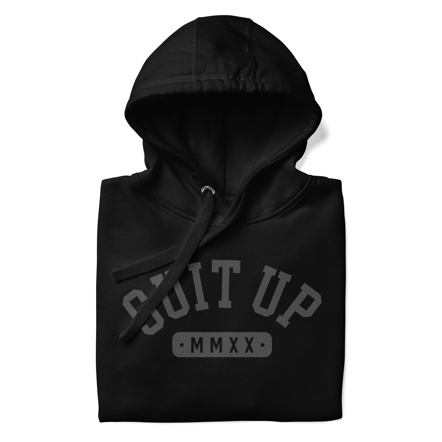 Blacked Out Suit Up Unisex Hoodie