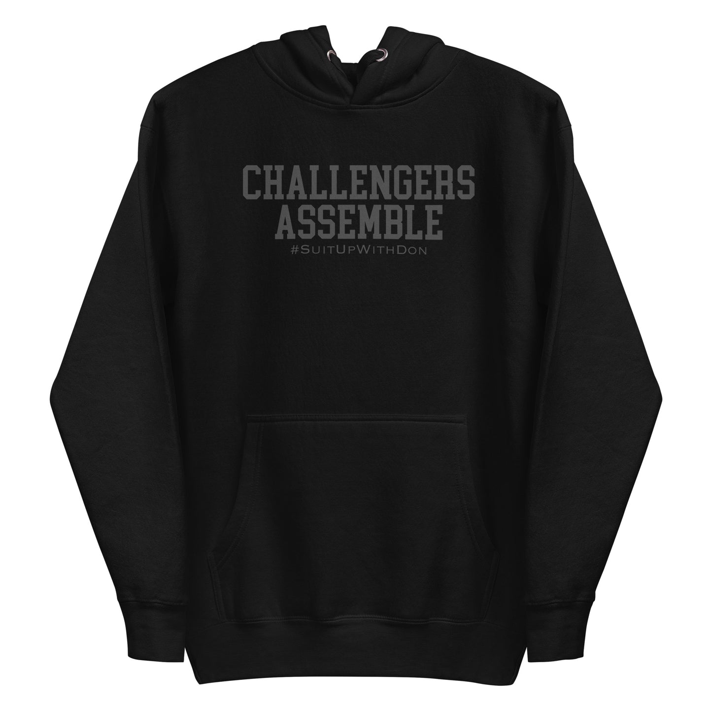 Blacked Out Challengers Assemble Unisex Hoodie