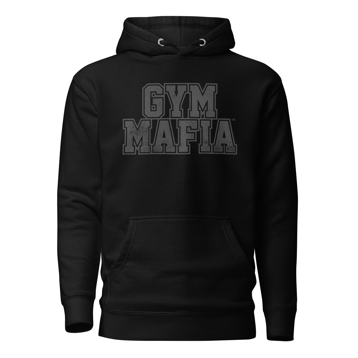 Blacked Out GYM MAFIA Unisex Hoodie