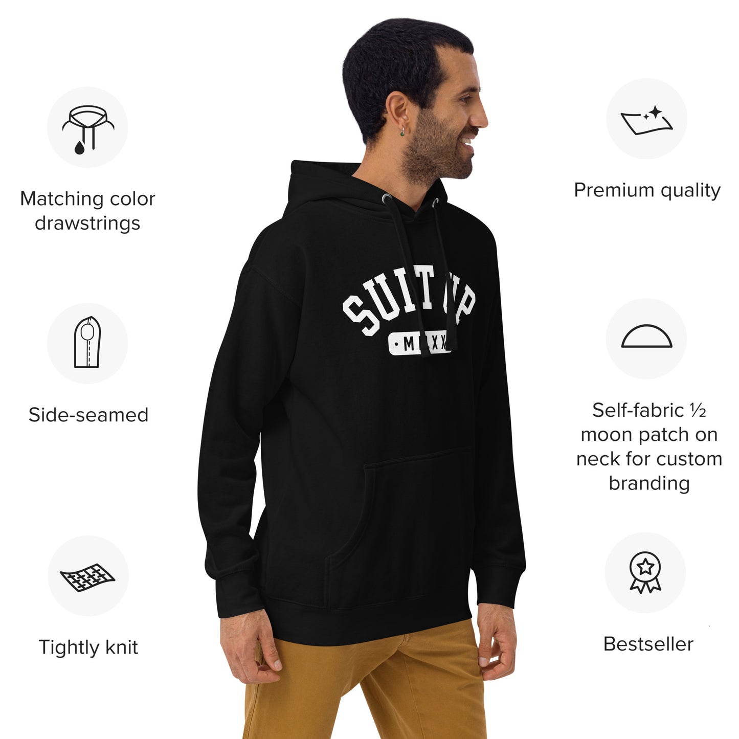 Suit Up Unisex Hoodie