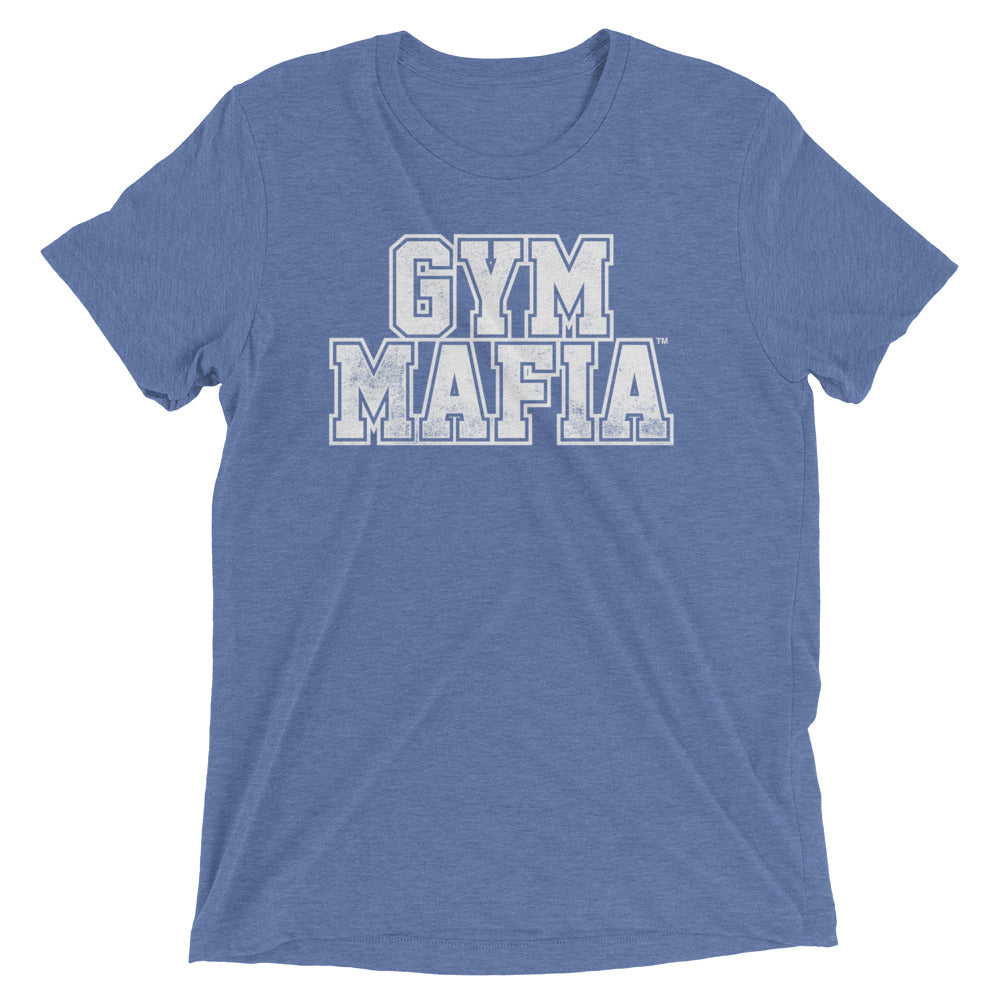 Blue hot sale gym shirt