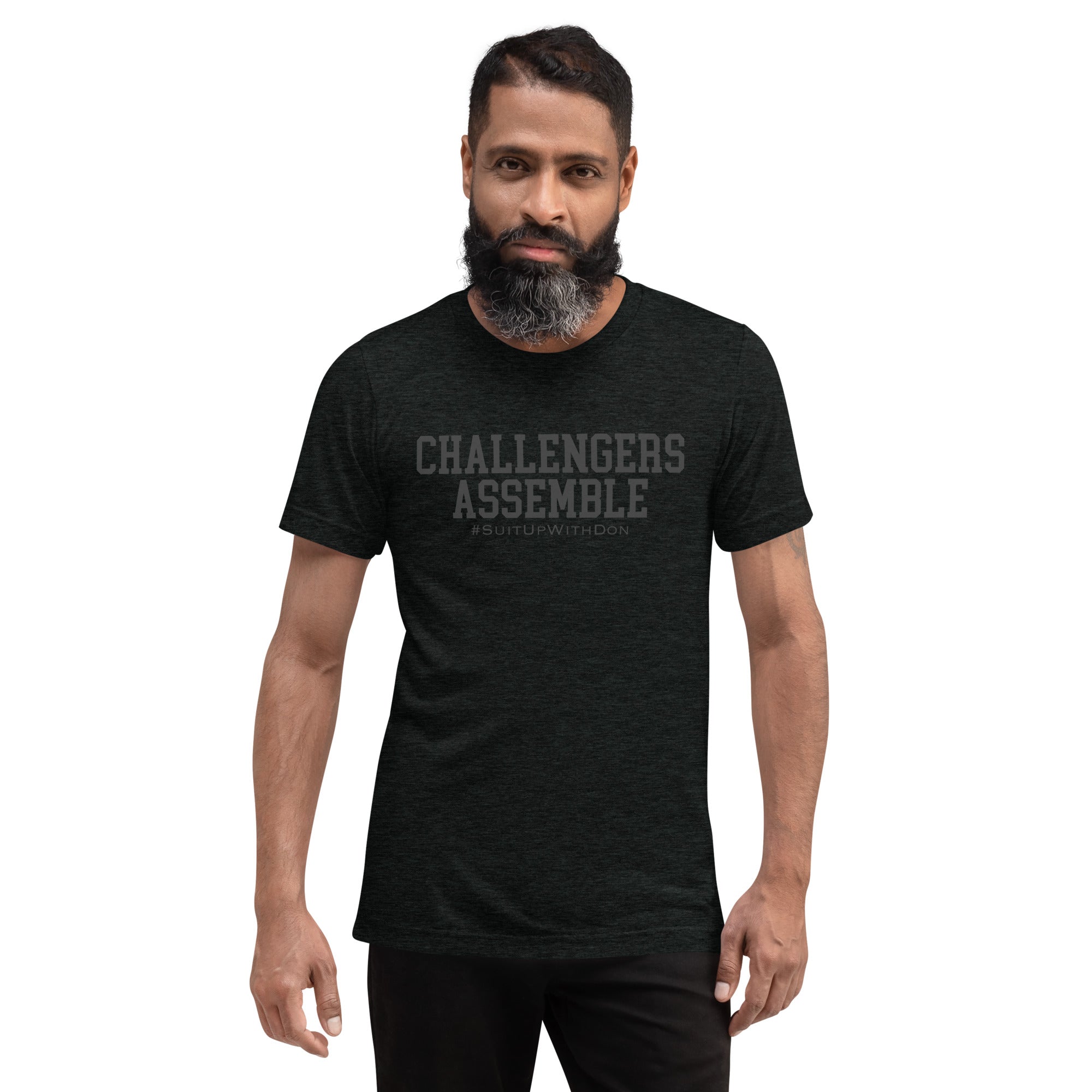 Blacked Out Challengers Assemble T-Shirt