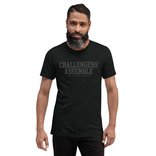 Blacked Out Challengers Assemble T-Shirt
