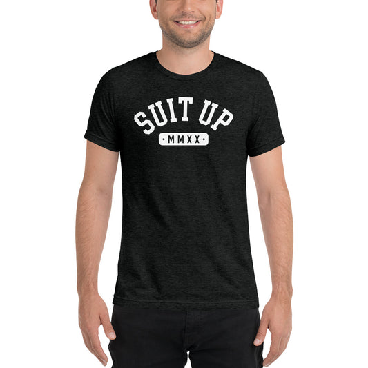 Suit Up T-Shirt w/ White Graphic