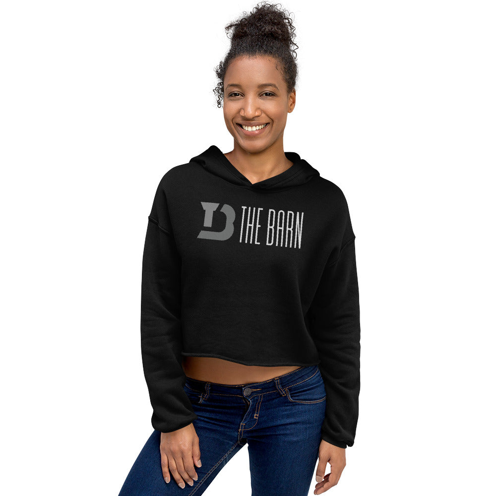 Women's The Barn Logo Cropped Hoodie