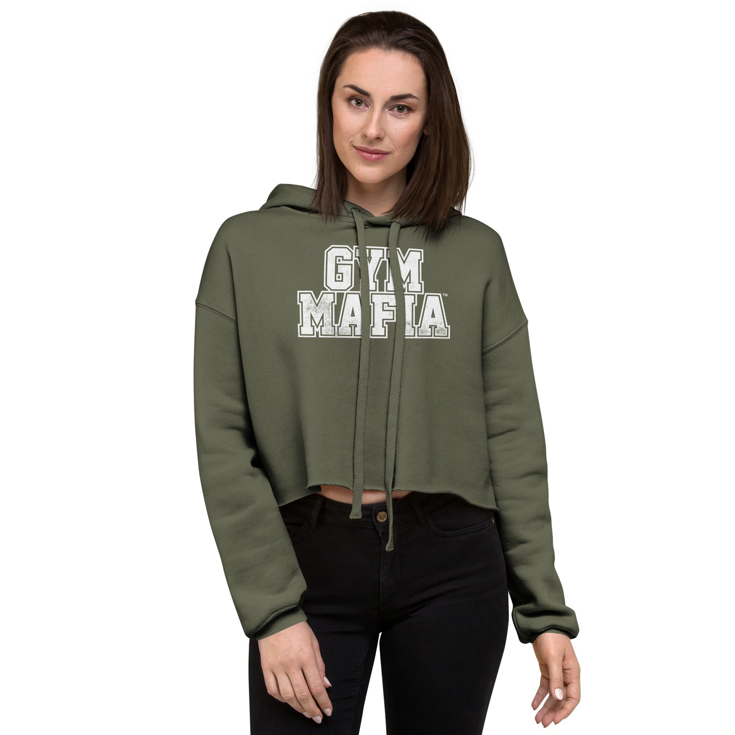 Women's GYM MAFIA™ Cropped Hoodie