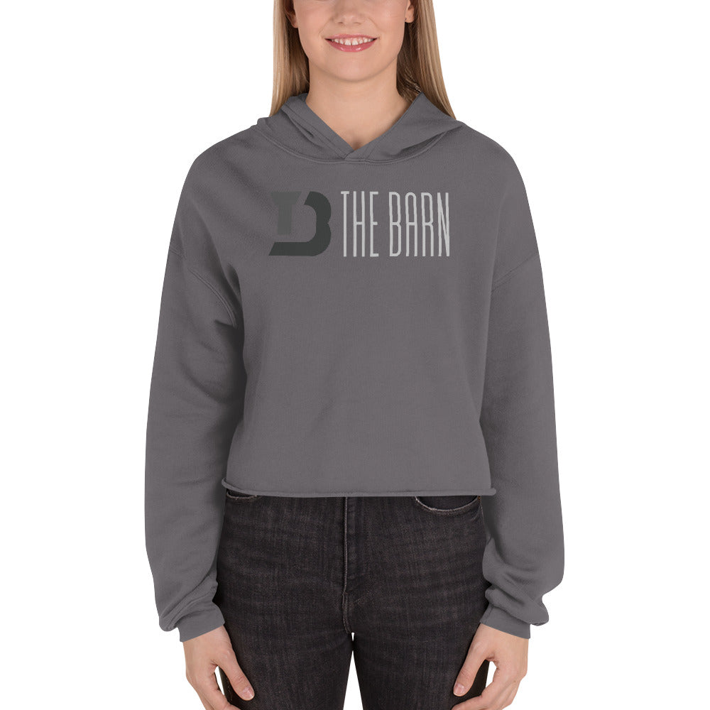 Women's The Barn Logo Cropped Hoodie