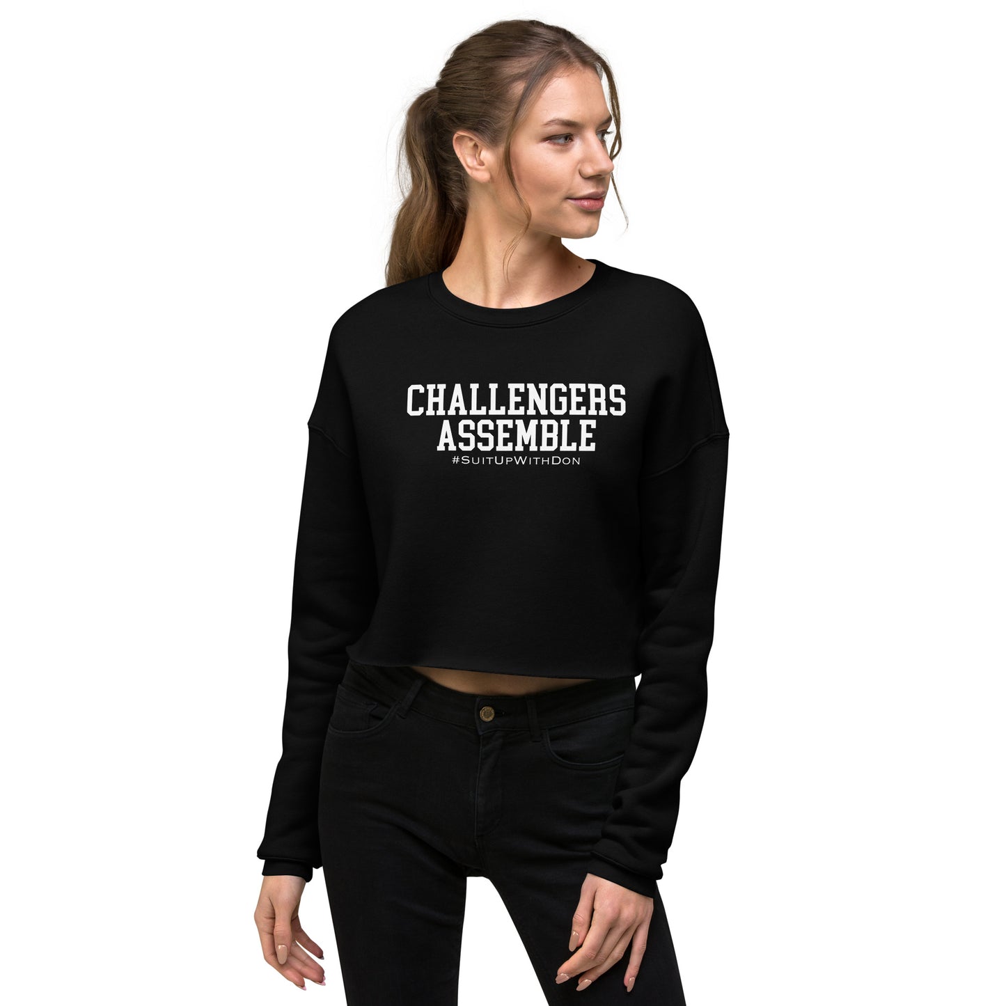 Challengers Assemble Cropped Sweatshirt