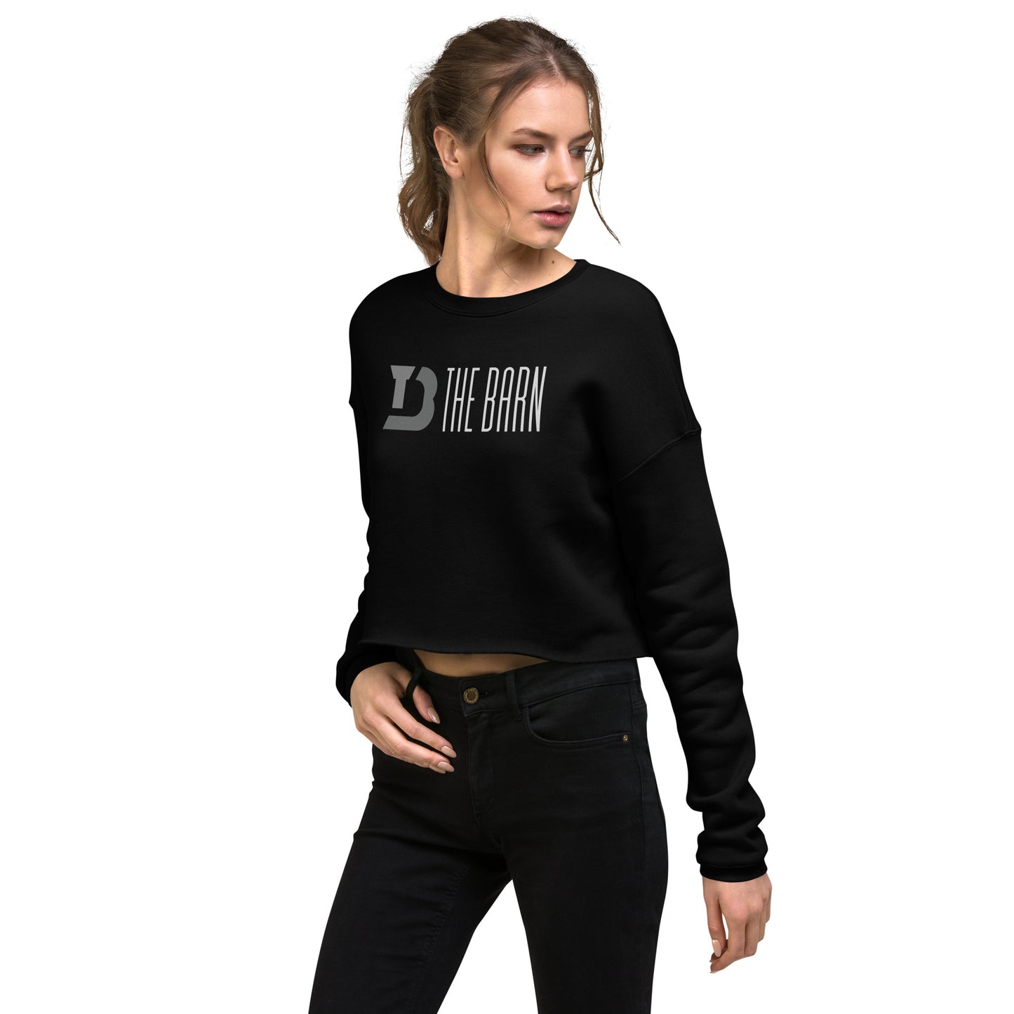 The Barn Logo Cropped Sweatshirt