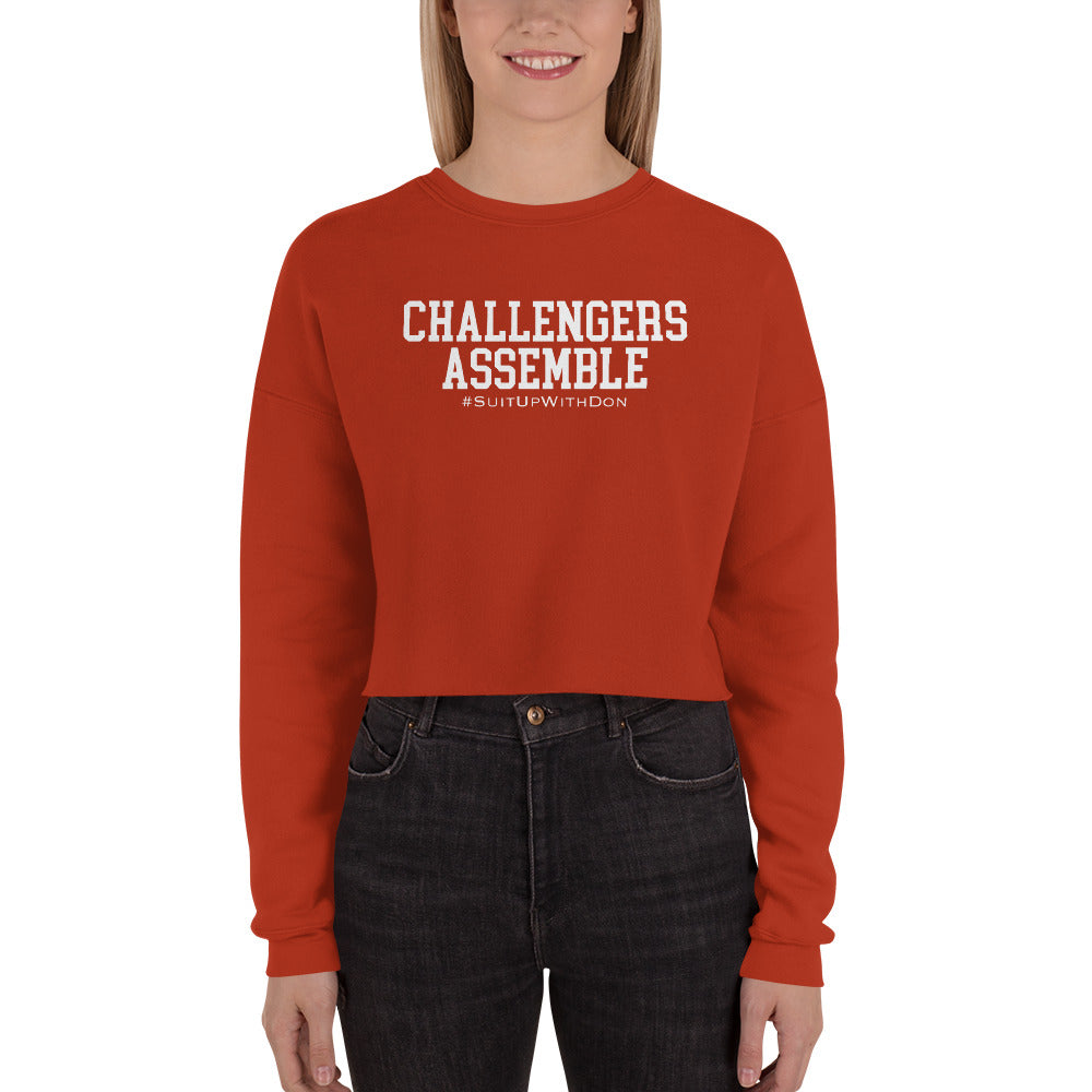 Challengers Assemble Cropped Sweatshirt