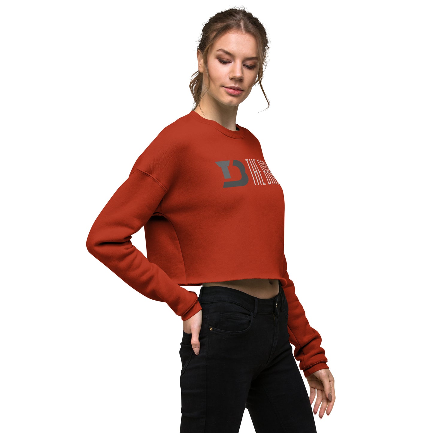 The Barn Logo Cropped Sweatshirt