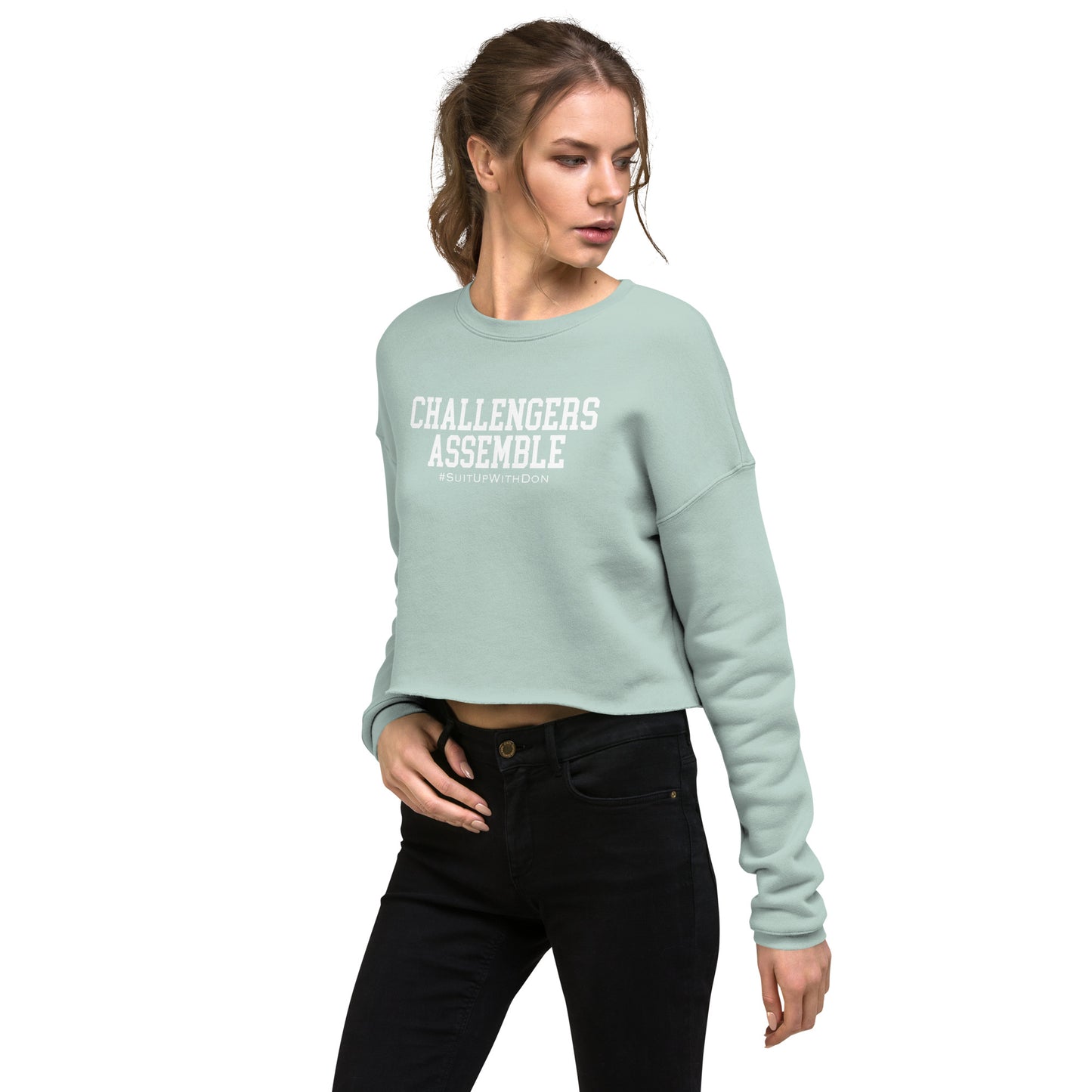 Challengers Assemble Cropped Sweatshirt