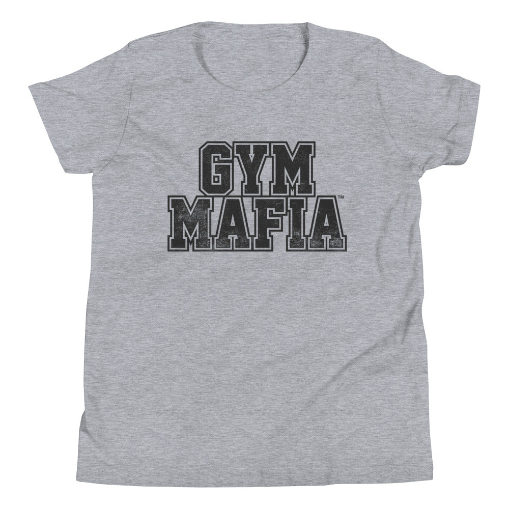 Kids GYM MAFIA T-Shirt w/ Black Graphic