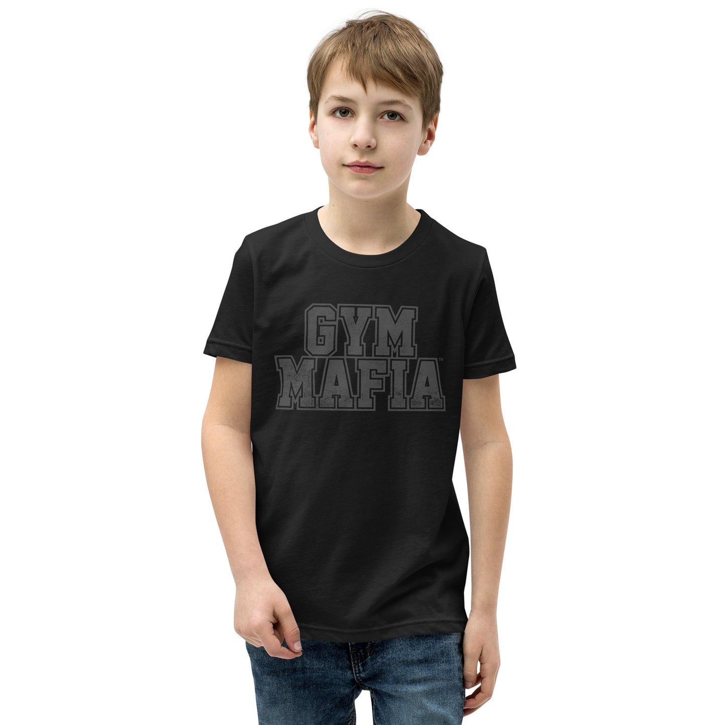 Kids Blacked Out GYM MAFIA T-Shirt