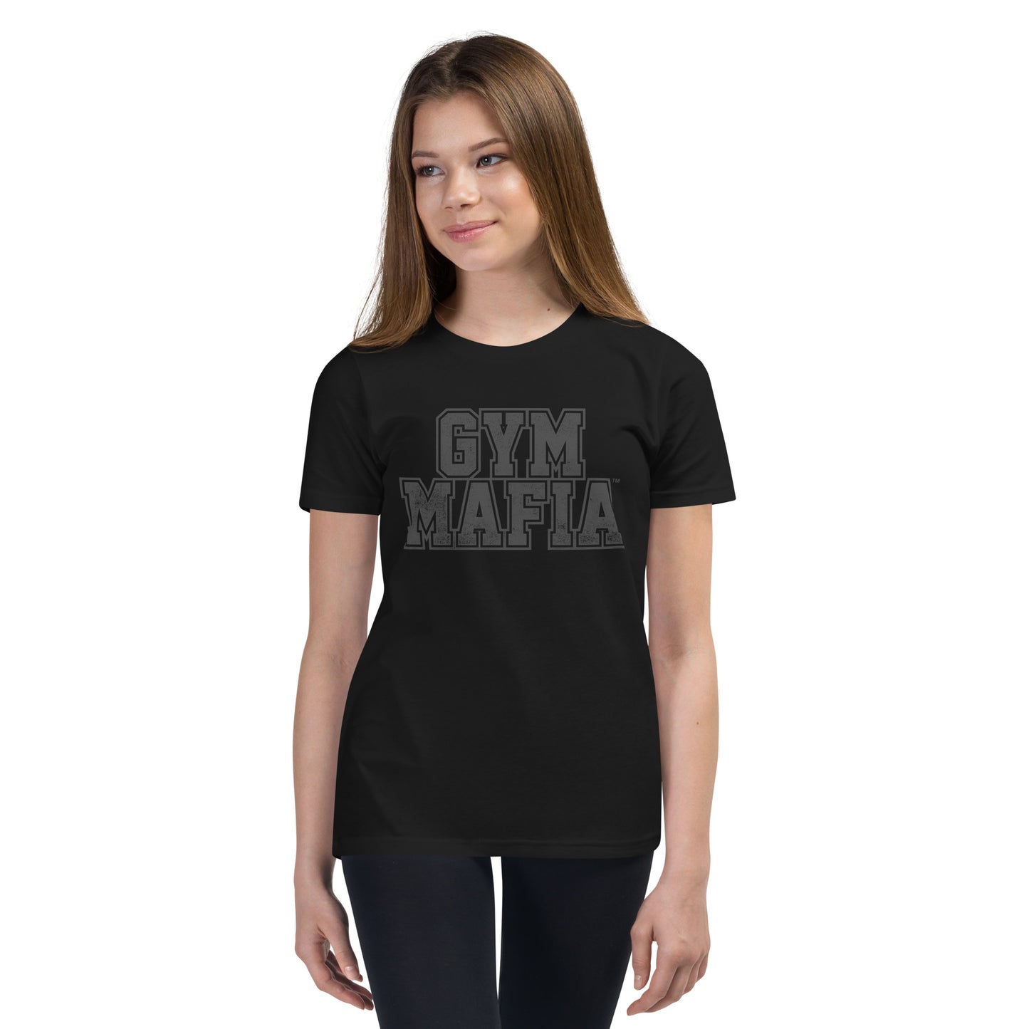 Kids Blacked Out GYM MAFIA T-Shirt