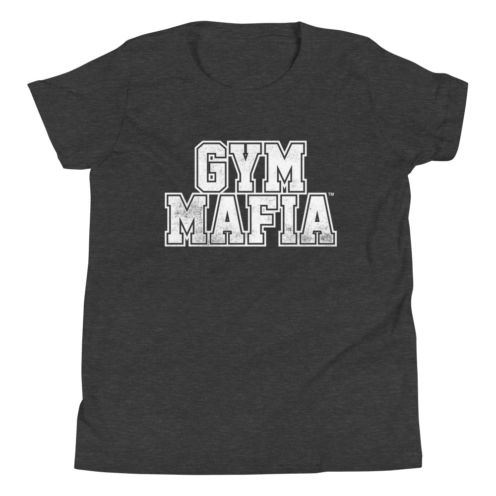 Kids GYM MAFIA T-Shirt w/ White Graphic