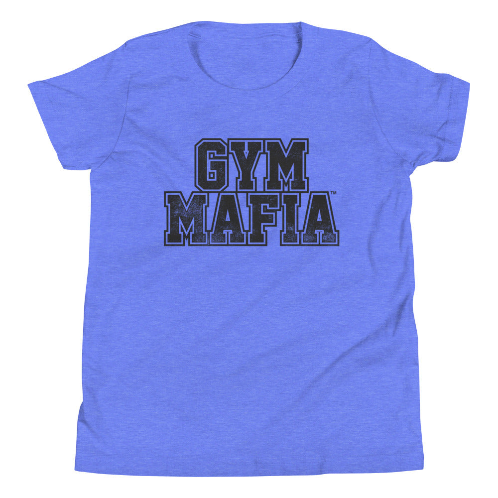 Kids GYM MAFIA T-Shirt w/ Black Graphic